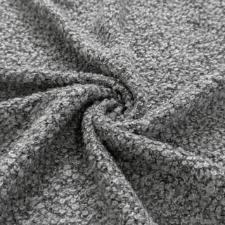 Pletenina Bouclette light grey