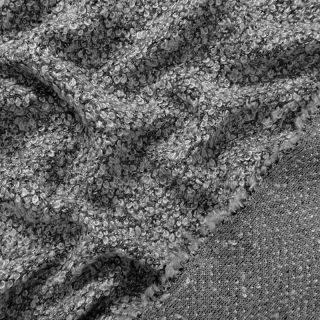 Pletenina Bouclette light grey