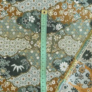 Dekorativna tkanina jacquard Nuage allover kaki