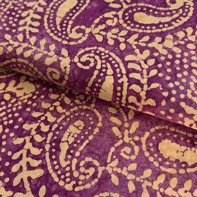 Pamučna tkanina VOILE BATIK NEW design B violet