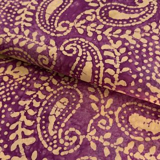 Pamučna tkanina VOILE BATIK NEW design B violet
