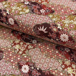 Dekorativna tkanina jacquard Nuage allover rouge