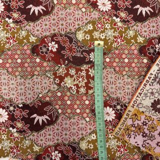 Dekorativna tkanina jacquard Nuage allover rouge