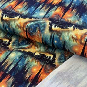 Tkanina za trenirke Galaxy riders design C digital print
