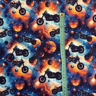 Tkanina za trenirke Galaxy riders design E digital print