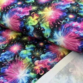 Triko Fire works design A digital print
