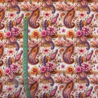 Jersey Paisley woody design A digital print