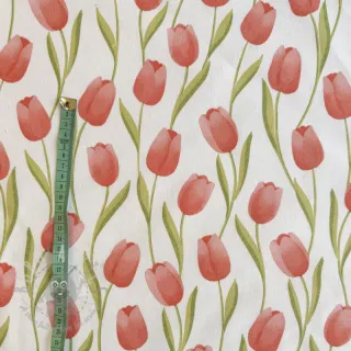 Dekorativna tkanina premium Hand Drawn Tulip
