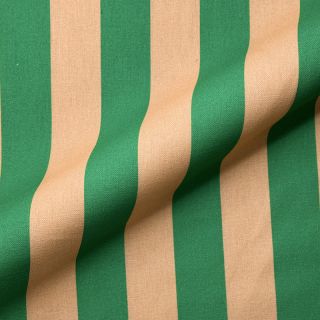Dekoračná látka premium Joyful Basic Stripe green digital print