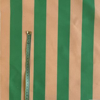 Dekoračná látka premium Joyful Basic Stripe green digital print