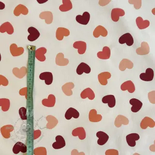 Dekorativna tkanina premium Heart Sprinkle Love