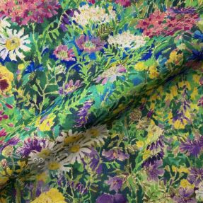 Dekorativna tkanina premium Spring Flower Garden digital print