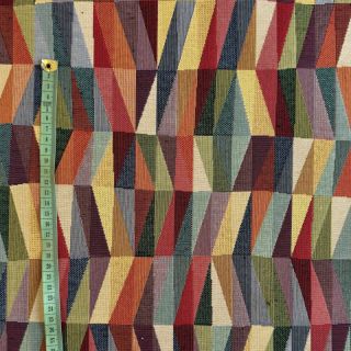 Dekorativna tkanina GOBELIN PREMIUM Graphic Moving Zigzag