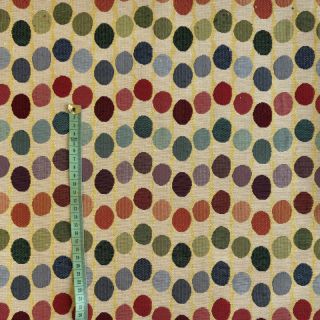 Dekorativna tkanina GOBELIN PREMIUM Graphic Dots Wave