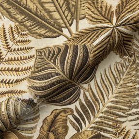 Dekorativna tkanina premium Leaf Embroidery digital print