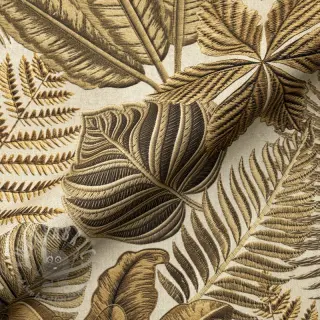 Dekorativna tkanina premium Leaf Embroidery digital print
