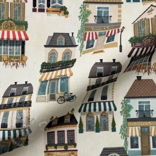Dekorativna tkanina premium Shop Boutique City digital print