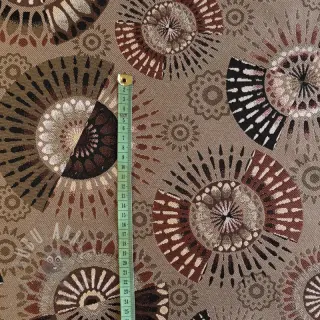 Dekorativna tkanina jacquard Mandala Circle Sun
