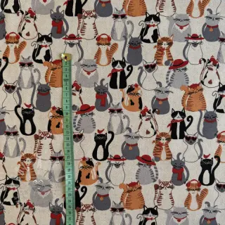 Dekorativna tkanina Linenlook Cat Dress Up