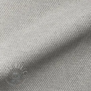 Dekorativna tkanina DOBBY Coloured Dot grey
