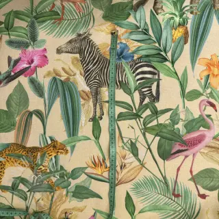 Dekorativna tkanina premium Tropical Jungle Dream digital print
