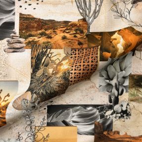 Dekorativna tkanina premium Artistic Sunny View digital print