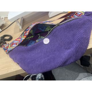 Rebrasti pamuk 6W WASHED STRETCH purple