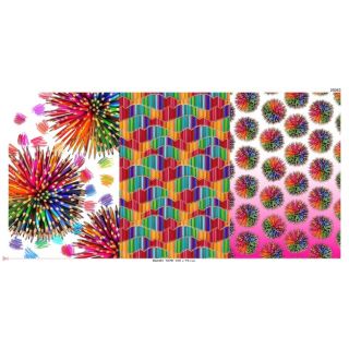 Pletenina Pencil explosion PANEL digital print