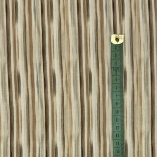 Pletenina Paw natural stripes digital print