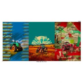 Pletenina Great big farm PANEL digital print