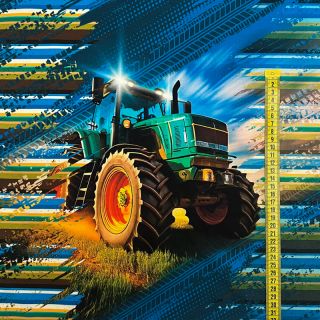 Pletenina Great big farm PANEL digital print