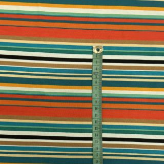 Pletenina Great big farm red stripe digital print