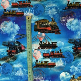 Úplet Sky Train digital print