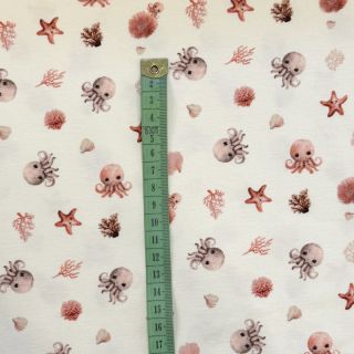 Pletenina Baby Octo digital print