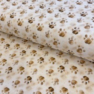 Pletenina Paws digital print