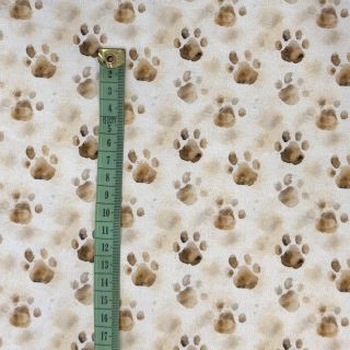 Pletenina Paws digital print