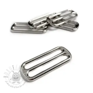 Metalni klizač 40 mm silver