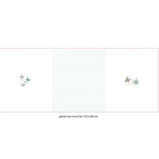 Pletenina Well Dressed Sealife PANEL digital print
