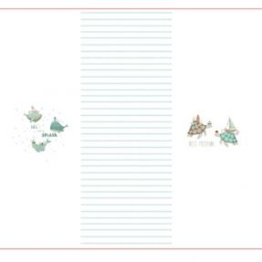 Pletenina Well Dressed Sealife PANEL digital print