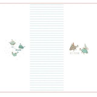 Pletenina Well Dressed Sealife PANEL digital print