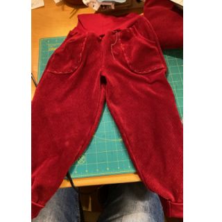 Baršun 6W WASHED STRETCH rust