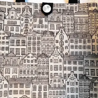 Dekorativna tkanina Linenlook Townhouse Fine Line