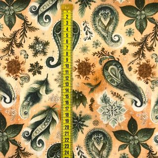 Dvostruka gaza/muslin Floraly mix design E digital print