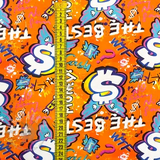 Jersey Money design D digital print