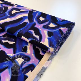 Viskoza RADIANCE Night wave digital print