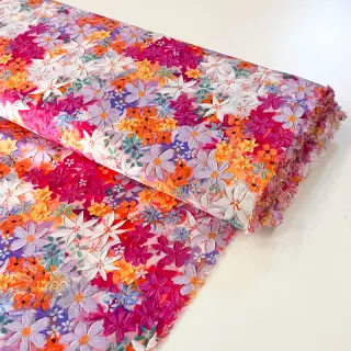 Viskoza RADIANCE Gracia flowers digital print