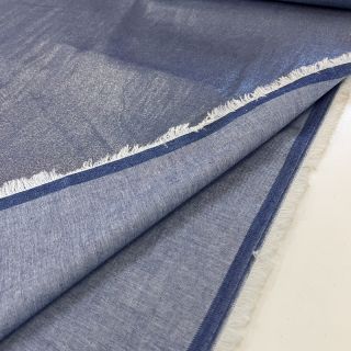 Pamučna tkanina JEANS FOIL SILVER