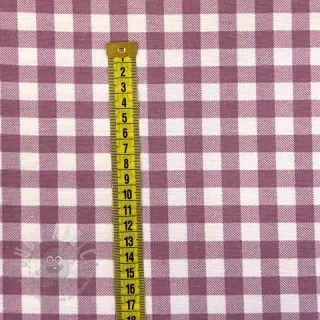 Pamuk FLANNEL Check mauve