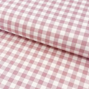 Pamučna tkanina flanel Check light pink