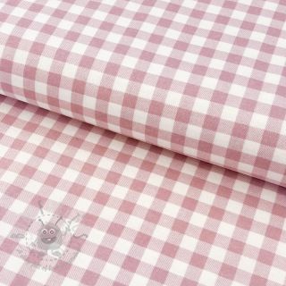 Pamuk FLANNEL Check light pink